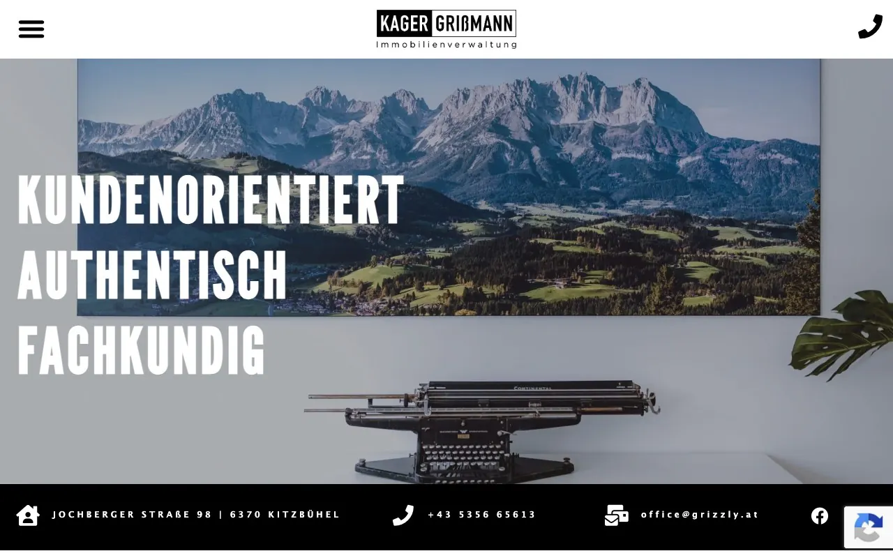 Website von Kager & Grißmann
