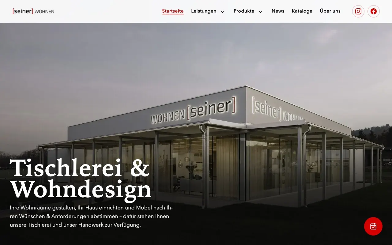 Website von Seiner Wohnen